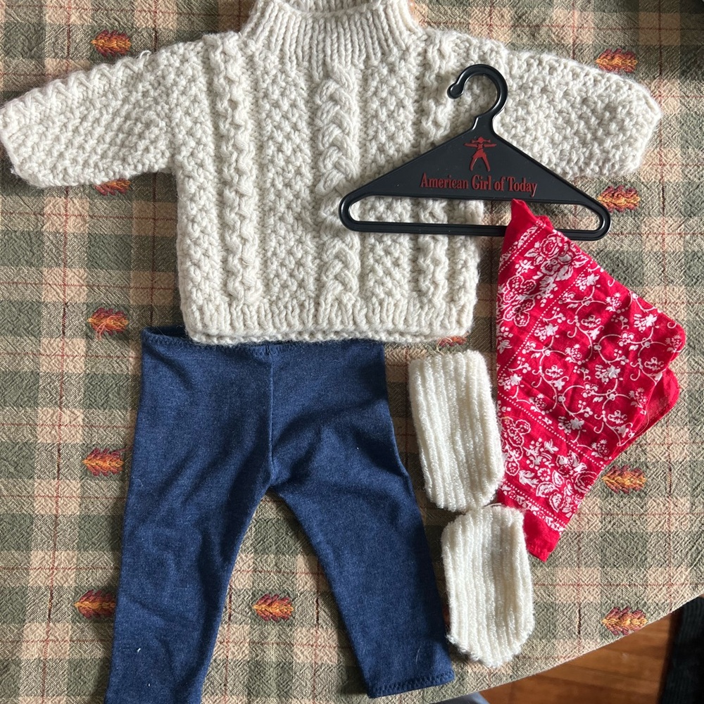 Vtg 1997 American Girl of Today Apres Ski outfit